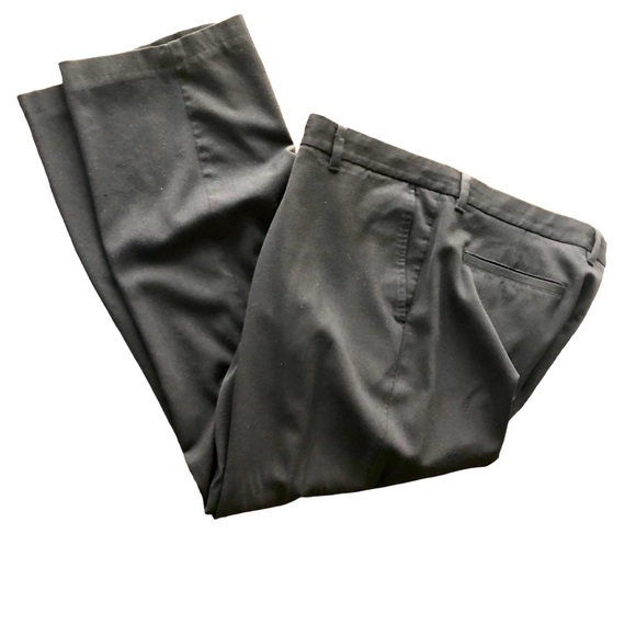 Gap Men’s Dress Slacks Size Black W38x30L button & Zipper - Picture 1 of 6